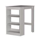Ver imagem 2 de Mesa Bancada 2 Lugares com Nichos Linha B'S Branco