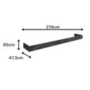 Ver imagem 2 de Conjunto de Rodapés para Cozinha 274cm New York Móvel na Caixa