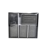 Kit Banheiro Porta Escova Objetos Saboneteira Dispenser Sabonete Líquido Lavabo Tapetes Emborrachado - 5