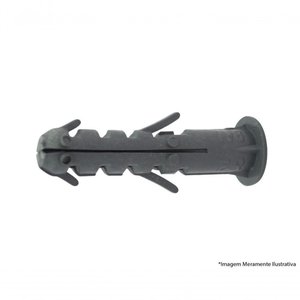 Bucha Plastica 08mm C/anel Sc 1000pcs