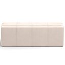 Ver imagem 7 de Puff Decorativo Living Sala de Estar 160 Cm Roma W01 Suede Bege - lyam