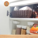 Ver imagem 5 de Armário Mini Despensa 2 Portas – Ideal para Cozinha Pequena – Branco Tx