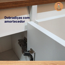 Ver mais imagens de Armário Mini Despensa 2 Portas – Ideal para Cozinha Pequena – Branco Tx