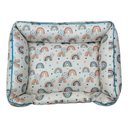 Ver imagem 3 de Cama para Cachorros Retangular 100% Impermeável Off White Proteção Antialérgica e Espaçosa Duz Pets