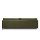 Ver imagem 6 de Sofá Decorativo Karine 4 Lugares Sala de Estar 270cm Pés em Aço Couro Fendi G88 - Gran Belo