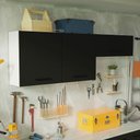 Ver imagem 1 de Kit com 2 Armários Aéreos Multiuso 3 Portas Agata Madesa