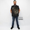 Ver imagem 2 de Quadro Decorativo em Canvas Abstrato Moderno - Moldura Branca - 60 x 40cm