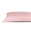 Ver imagem 2 de Fronha Avulsa Percal 200 Fios Algodão com Abas Gold 100% Algodão - Rosê