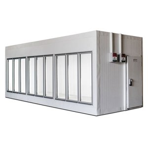 Walk in Cooler Gallant Resfriados 9 Portas Vidro sem Piso Painel 380V/3F CWRSP-09