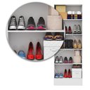 Ver imagem 6 de Sapateira Tokio 2 Portas 5 Prateleiras Carioca Móveis