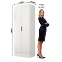 Ver imagem 3 de Sapateira Tokio 2 Portas 5 Prateleiras Carioca Móveis