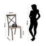 Conjunto de Mesa 4 Cadeiras Karina  - 12