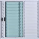 Ver imagem 1 de Janela de Aluminio Veneziana 3 Folhas sem Grade Linha Leve:1,00 X 1,20/brilhante
