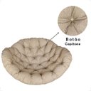 Ver imagem 4 de Almofada Acquablock para Balanço Suspenço Ninho - Linhão Bege