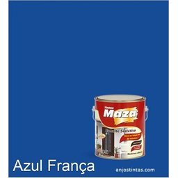 Tinta Esmalte Sintético Maza 900ml C/28 Cores Azul França - 2