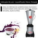 Ver imagem 5 de Liquidificador Industrial Inox Baixa Rotação 4l 840w Vitalex