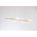 Ver imagem 2 de Pendente Espiral Dourado 90cm Led 8w 3000k Bivolt 14520-pl