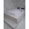 Banheira Dupla Hippolyte COMPLETA com hidro em acrílico  220V - 2