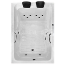 Ver imagem 1 de Banheira Dupla Hippolyte COMPLETA com hidro em acrílico  220V