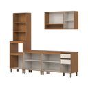 Ver imagem 5 de Cozinha Completa Modulada 5 Peças com Tampo Cinamomo Off White Venaly