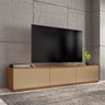 Rack para TV Mônaco com Gaveta Champagne Cedro - 1