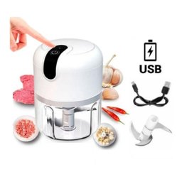Mini Processador Triturador Alimentos Elétrico Potente Usb - 1