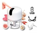 Ver imagem 1 de Mini Processador Triturador Alimentos Elétrico Potente Usb