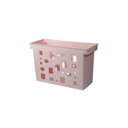 Caixa Arquivo Dello Color Vazado Rosa 44x18x27cm - 1