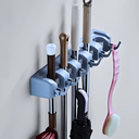 Ver imagem 5 de Suporte Multiuso Organizadora de Rodo e Vassoura - 6 Ganchos