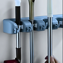 Ver imagem 6 de Suporte Multiuso Organizadora de Rodo e Vassoura - 6 Ganchos