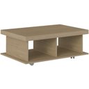 Ver mais imagens de Mesa de Centro 90cm para Sala Tamburato 50mm Kael Carvalho A09 - Mpozenato