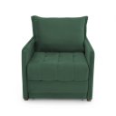 Ver imagem 4 de Poltrona Cama Reclinável Retrátil Viena Veludo Verde Escuro - Loja Sheep