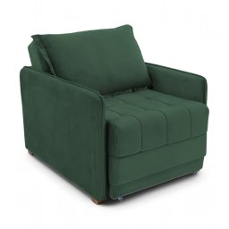 Poltrona Cama Reclinável Retrátil Viena Veludo Verde Escuro - Loja Sheep - 8