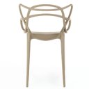 Ver imagem 7 de Kit 2 Cadeiras de Jantar Allegra Prática Empilhável - Nude