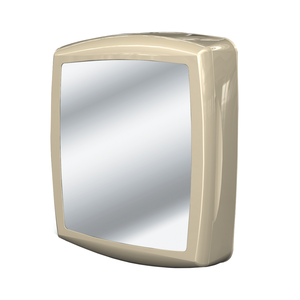 Armário para Banheiro com Espelho Modelo Sobrepor Bellart Cor Bege Durín