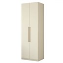 Ver imagem 3 de Guarda-roupa Solteiro Modulado Kalore 2 Portas 3 Gavetas Kalore Areia - Panorama Móveis