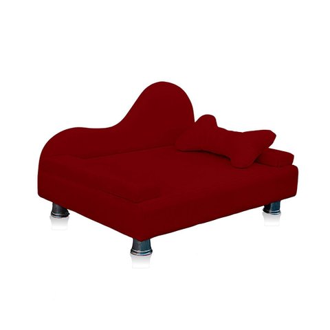 Caminha Divã Pet Cães e Gatos Grande Porte Suede