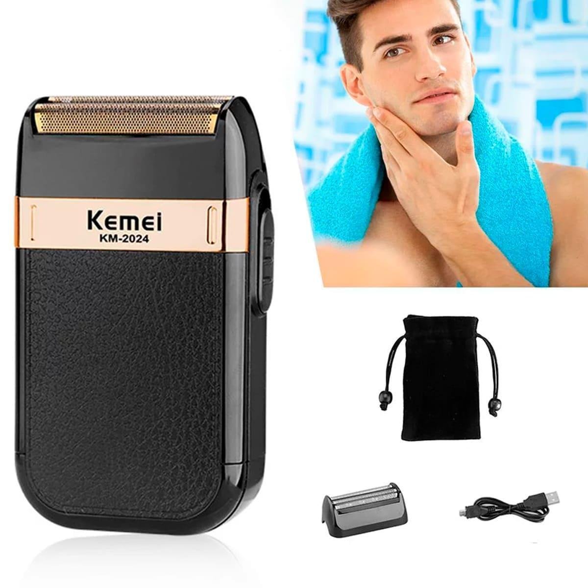 Shaver Kemei Barbeador Elétrico Masculino Km-2024 - 7