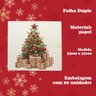 Guardanapo Natalino (presente de Natal) 33x33cm Elegância e Qualidade Silverfestas - 5