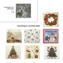 Ver imagem 6 de Guardanapo Natalino (presente de Natal) 33x33cm Elegância e Qualidade Silverfestas