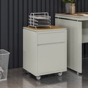 Ver imagem 1 de Gaveteiro Multiuso com 2 Gavetas para Escritório Oslo