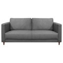 Ver imagem 3 de Sofá Fixo Living Lisboa 2 Lugares 140cm D28 Linho - Sofa Store:linho Cinza Claro