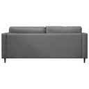 Ver mais imagens de Sofá Fixo Living Lisboa 2 Lugares 140cm D28 Linho - Sofa Store:linho Cinza Claro