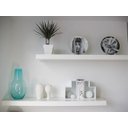 Ver imagem 5 de Kit Combo 2 Prateleiras Branca em Mdf 120x20 com Suporte