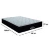 Colchão Queen Molas Ensacadas Antares Ortobom 158x188x27 Preto - 5