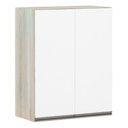 Ver imagem 1 de Armário Para Cozinha 60cm 2 Portas Legno Crema C/Branco