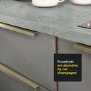 Ver imagem 7 de Armário de Cozinha Completa 400cm Branco/Cinza Lux da Thauane Madesa