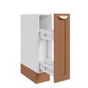 Ver imagem 7 de Balcão Porta Tempero Planejado 20cm sem Tampo Arizona CabeCasa MadeiraOriginals Laranja/Terracota/Branco