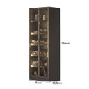 Ver imagem 4 de Sapateira Ravi New 81x230cm 2 Portas Reflecta com LED Grafitto 1324