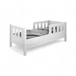 Cama Juvenil com Proteção Encanto Branca - 3